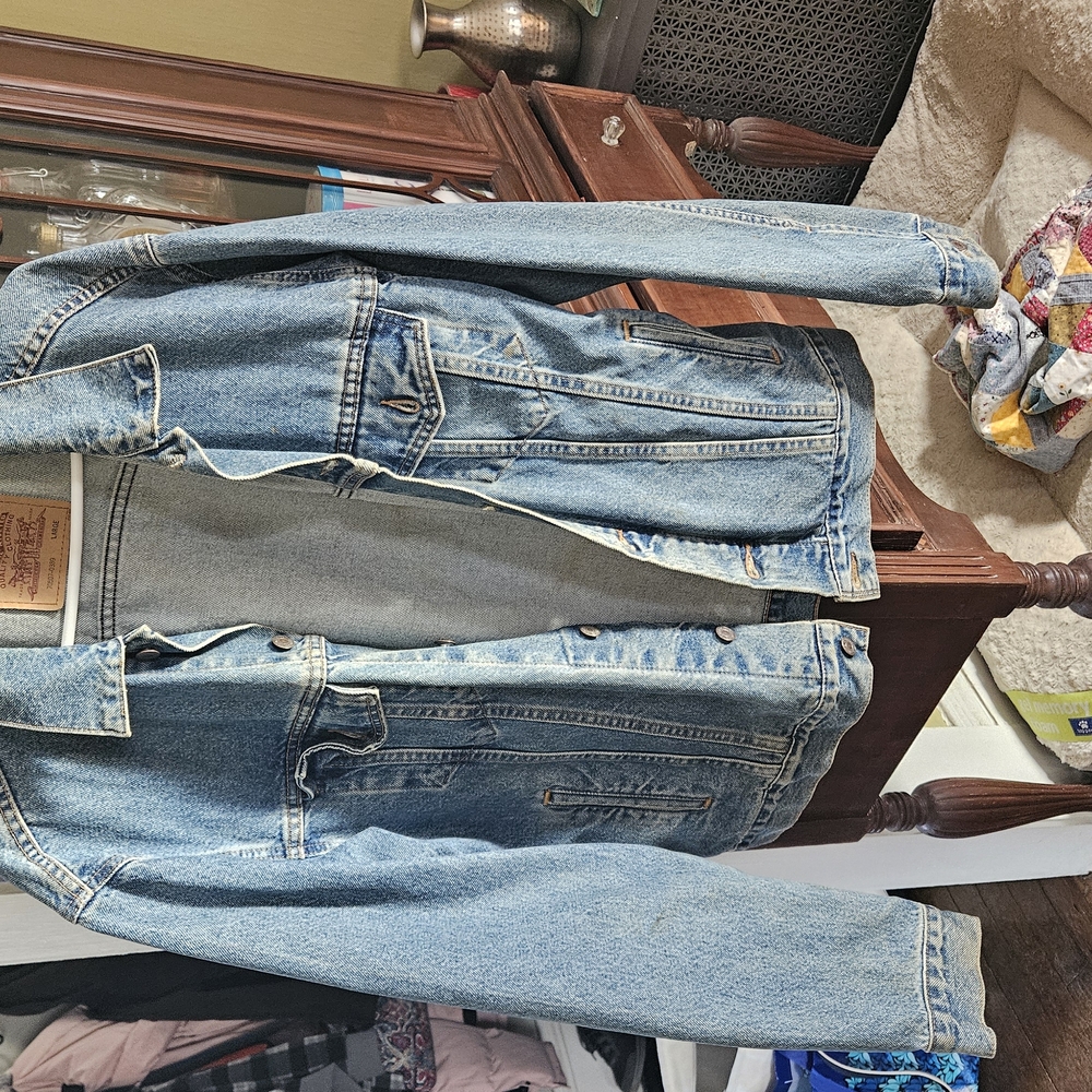 Mens Levi's Blue Denim Jacket